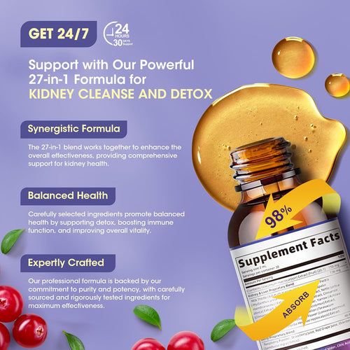 Greenpeople 27-in-1 Kidney Cleanse Detox & Repair Liquid Drops