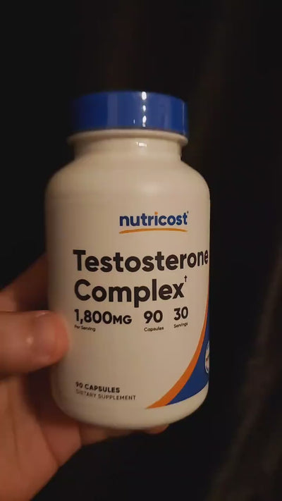 Nutricost Testosterone Support Complex (90 Capsules) -1800mg Per Serving