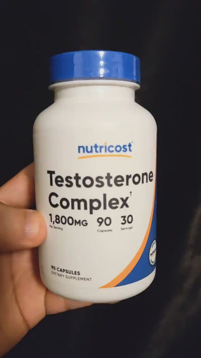 Nutricost Testosterone Support Complex (90 Capsules) -1800mg Per Serving